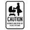 Signmission Safety Sign, 12 in Height, Aluminum, 18 in Length, 24287 A-1218-24287 - alternate 1